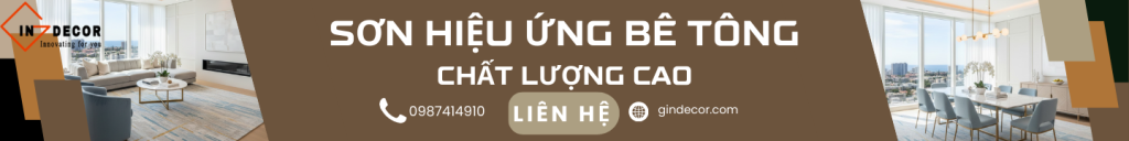 Sơn hiệu ứng bê tông
